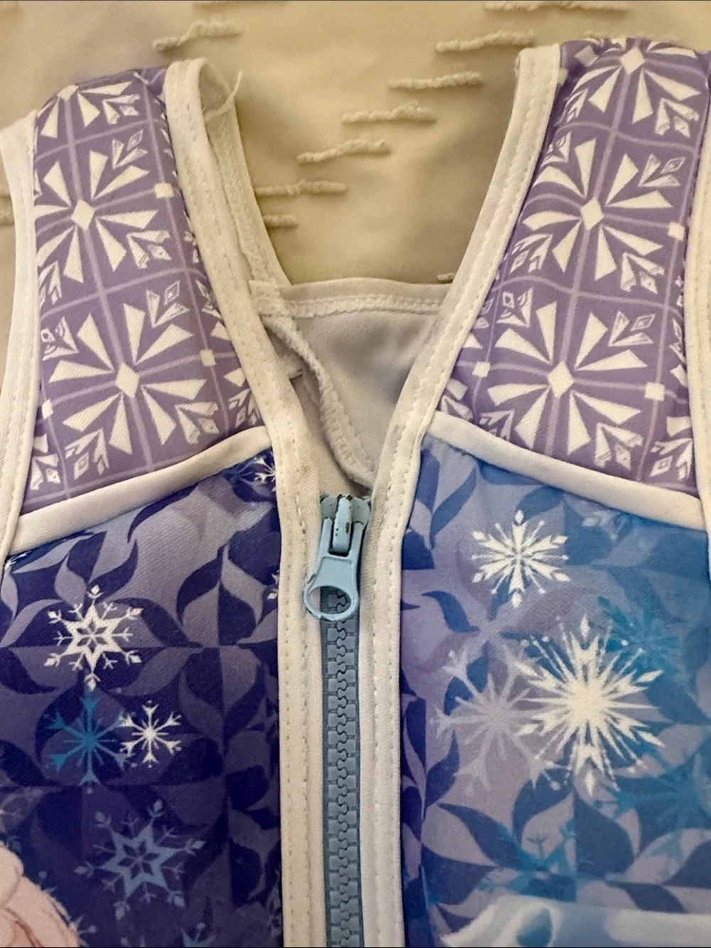 Disney Elsa Swim Safety Vest in Purple and Blue